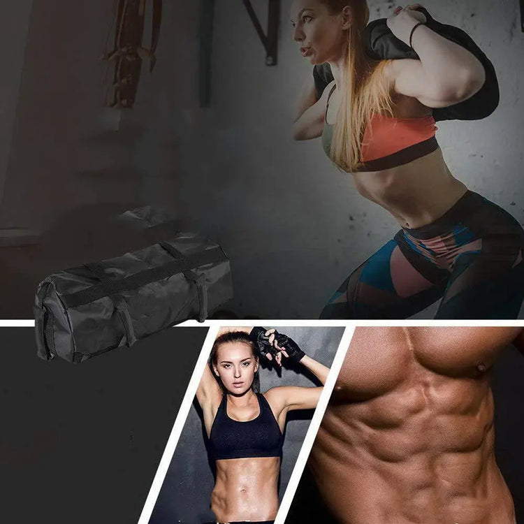 Adjustable strongman training sandbag