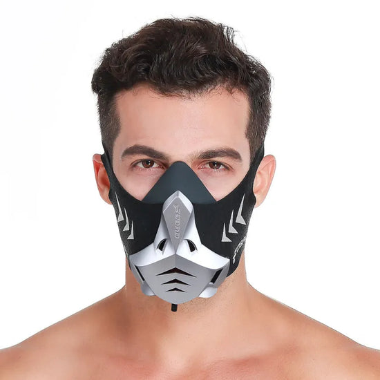 Adjustable Breathing-Resistance Training Mask – 6-Level Cardio Trainer