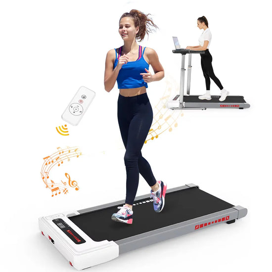 Portable Mini Treadmill – Compact Under-Desk Walking Pad