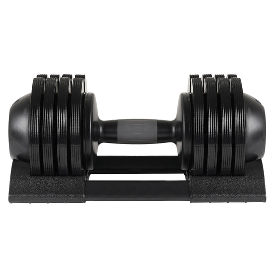 52LB Adjustable Steel Dumbbell – Quick-Change Home Strength Weight