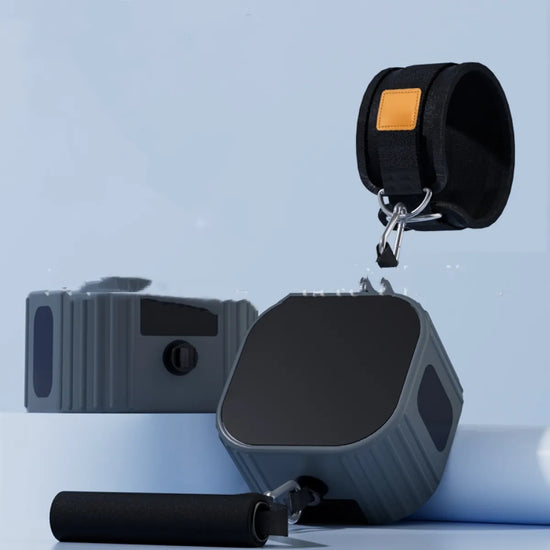 Chest Expander & Rowing Trainer – Multifunction Home Strength System