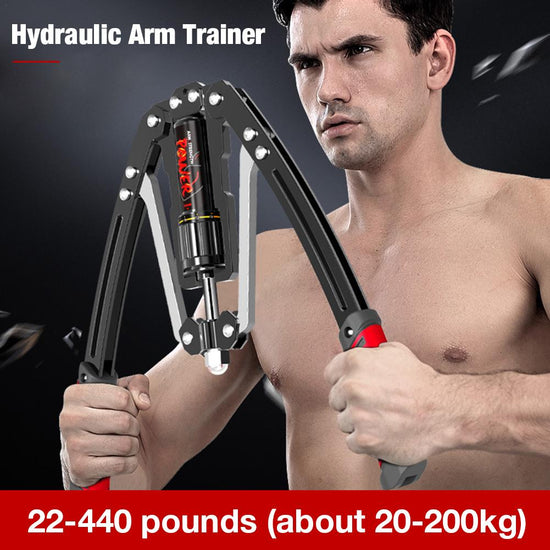 Adjustable Hydraulic Arm Trainer – Upper-Body Strength Device