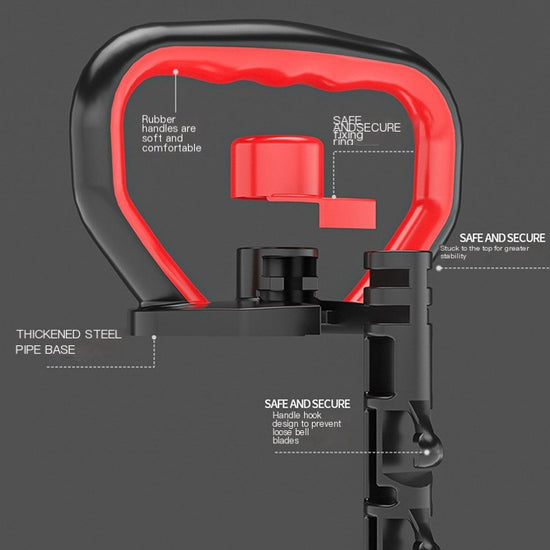 Adjustable Weight Kettlebell with Support Base
