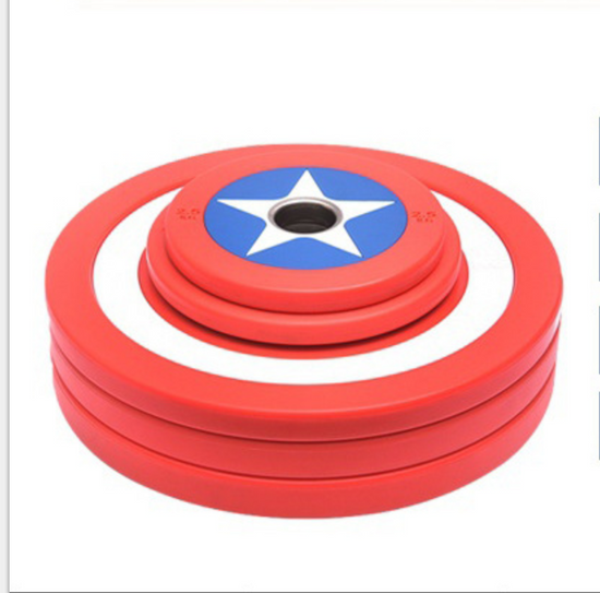 Rubber-Coated PU Weight Plates for Barbells