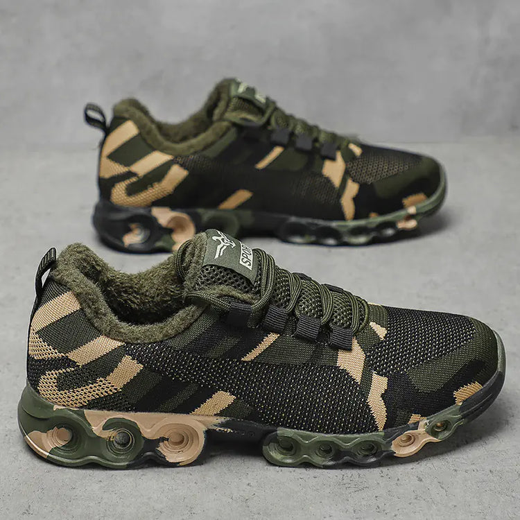 Men’s Camouflage Training Shoes – Lightweight Gym Sneakers
