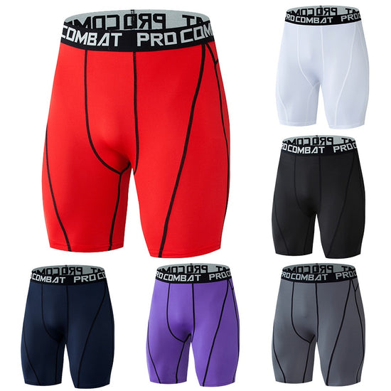 Men’s Compression Training Shorts – Gym & Running Base Layer