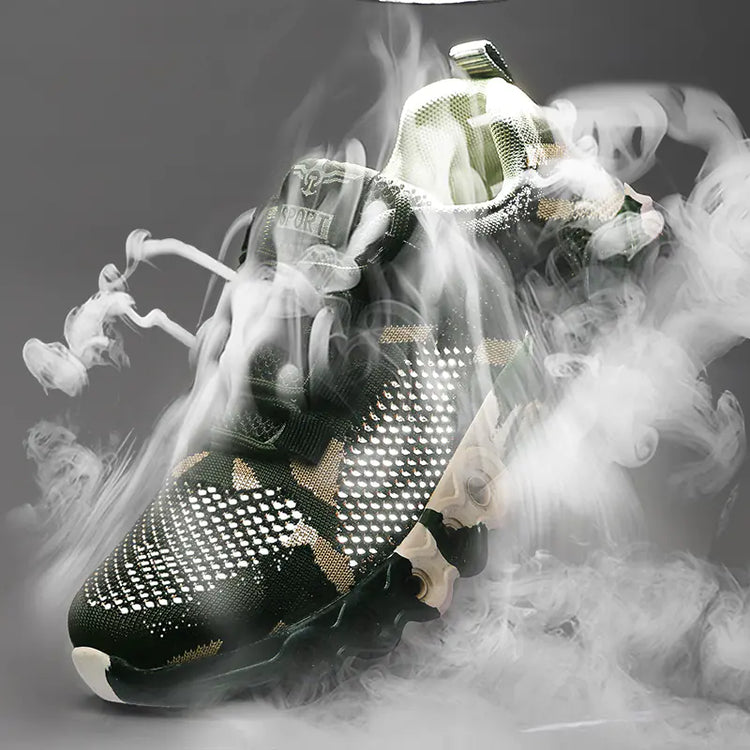 Men’s Camouflage Training Shoes – Lightweight Gym Sneakers