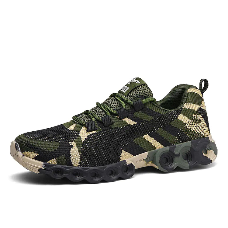 Men’s Camouflage Training Shoes – Lightweight Gym Sneakers