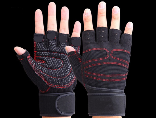 Half-Finger Fitness Gloves for Gym Workouts