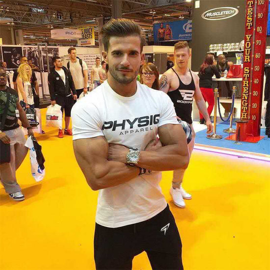 Men’s Breathable Training T-Shirt – Cotton Gym & Outdoor Top