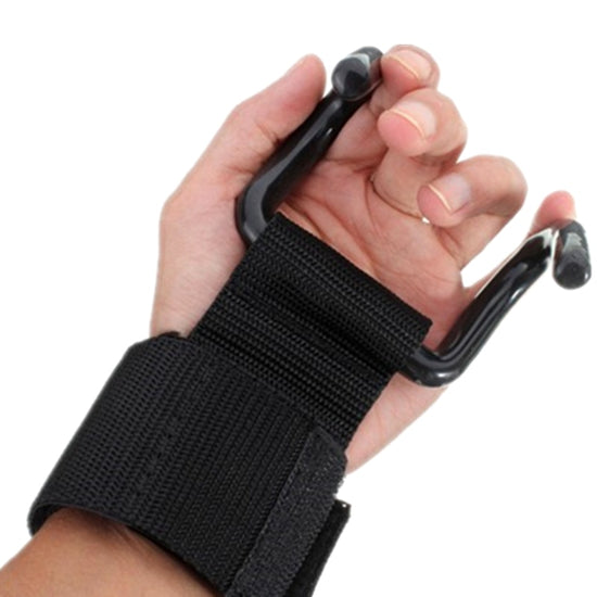 Weightlifting Hook Gloves – Wrist-Support Grip Assistance Pair