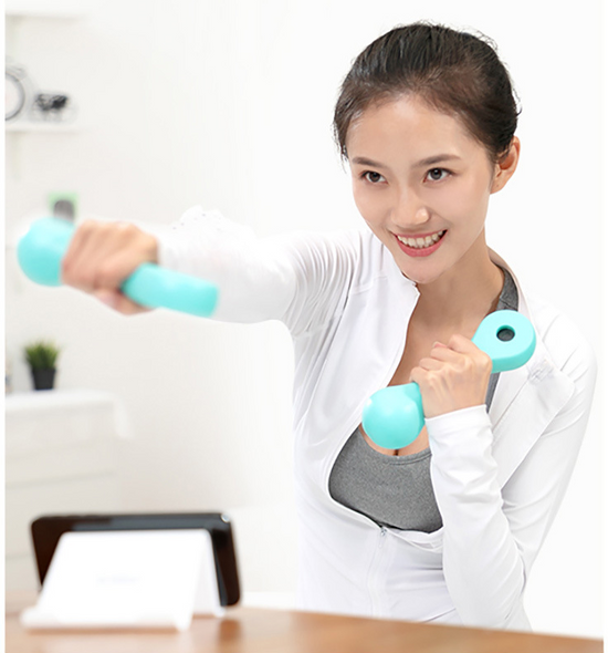 Smart Exercise Dumbbells – Compact Home & Office Training Weights