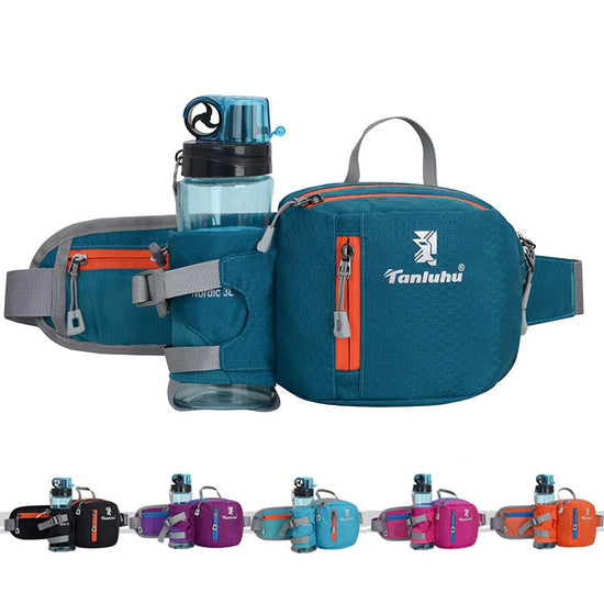 Running Waist Belt – Bottle Holder & Phone Pocket