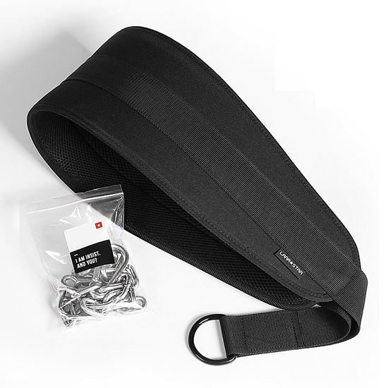 Weighted Dip & Pull-Up Belt – Plate-Loading Strength Belt