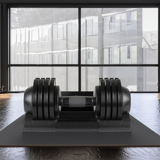 52LB Adjustable Steel Dumbbell – Quick-Change Home Strength Weight