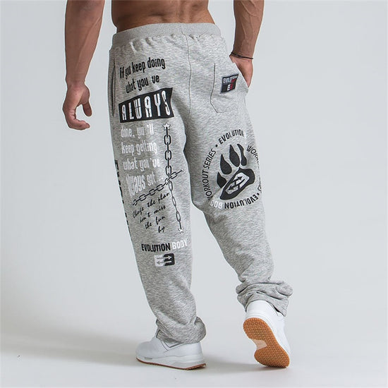 Men’s Cotton Training Joggers – Soft Gym & Running Pants