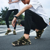 Men’s Camouflage Training Shoes – Lightweight Gym Sneakers