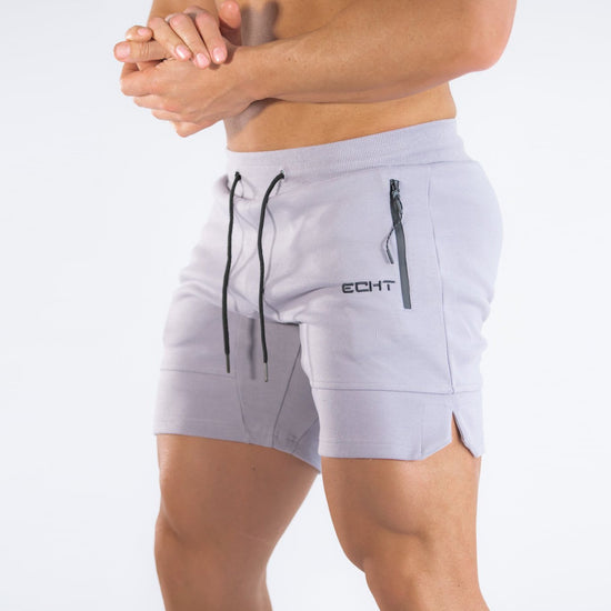 Men’s Mesh Training Shorts – Zipper-Pocket Running & Gym Wear