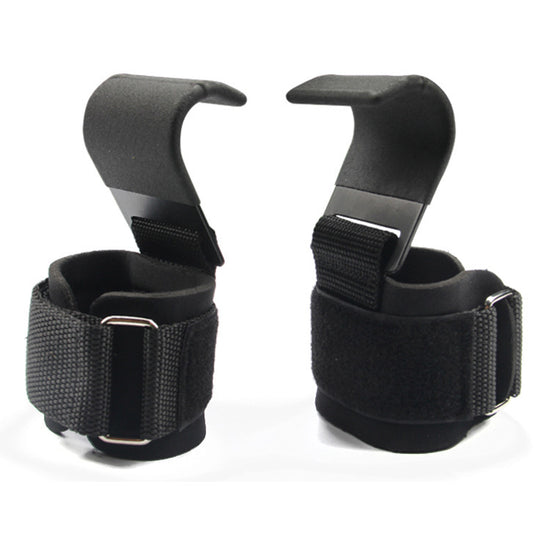 Weightlifting Hook Straps – Wrist Support & Grip Assistance