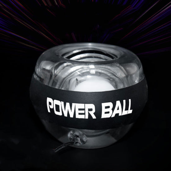 Self-Starting Wrist Strength Ball with Light Fitness Tool