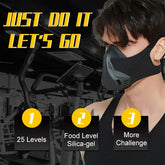 Breathing resistance mask for cardio workouts