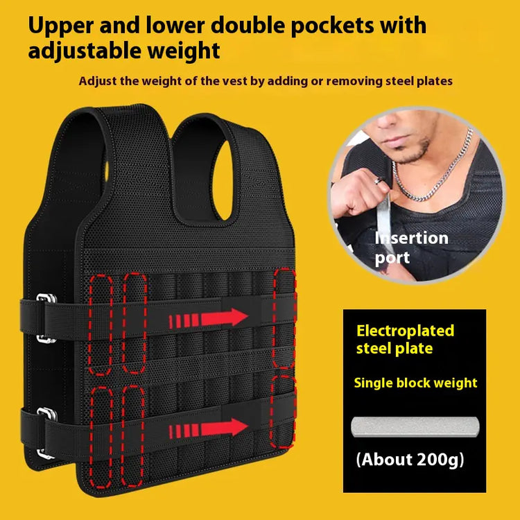 Adjustable Weighted Training Vest – image 6