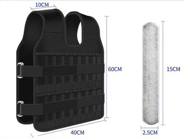 Adjustable Weighted Training Vest – image 9