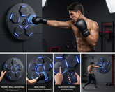 Smart Bluetooth Boxing Machine action training, wall mounting, reaction and Bluetooth feature overview
