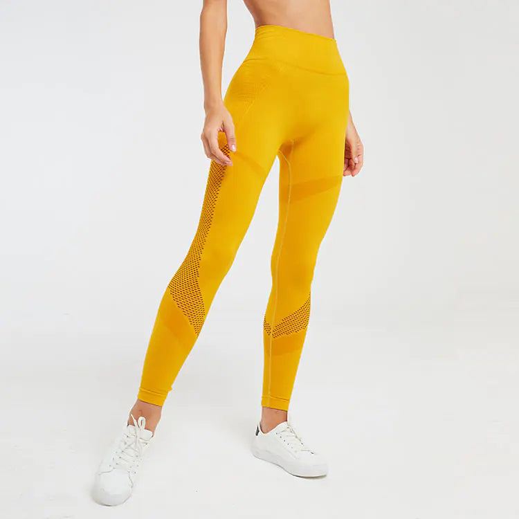 Women’s Seamless Training Leggings – Gym & Yoga