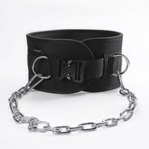 Weighted Dip & Pull-Up Belt – Plate-Loading Strength Belt
