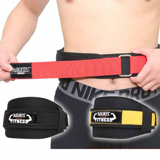 Weightlifting Support Belt – Adjustable Squat & Deadlift Belt