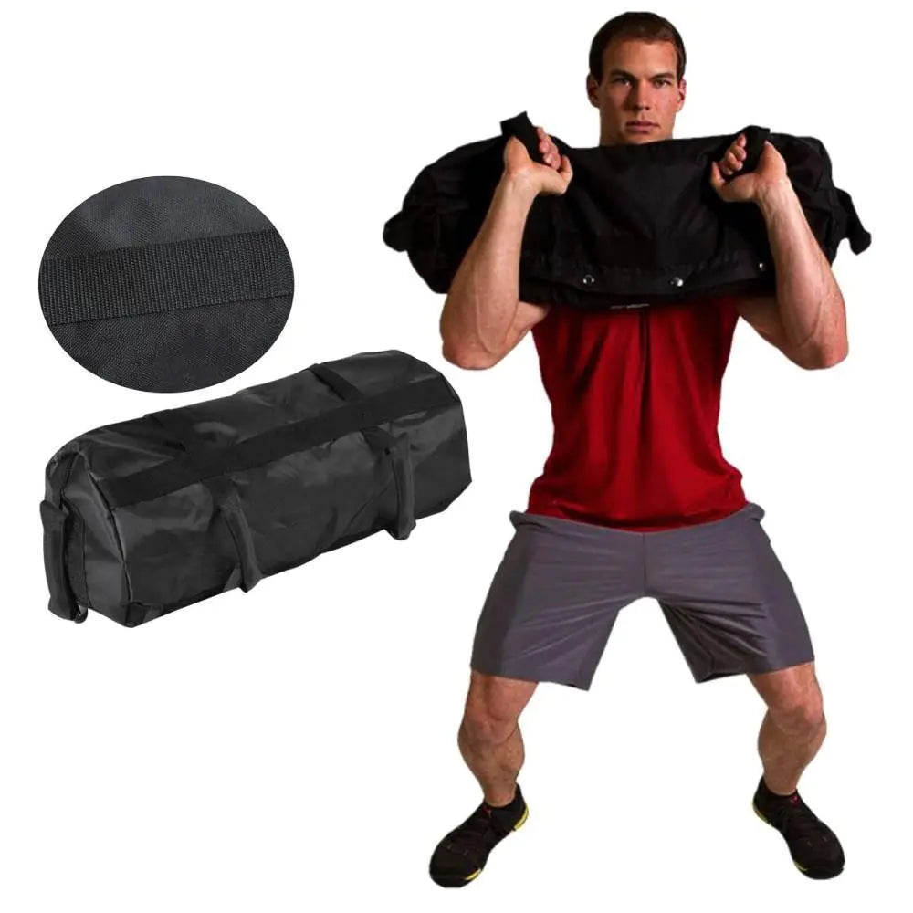 Adjustable weighted training bag