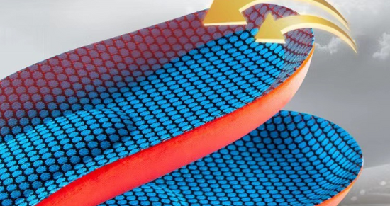 Shock-Absorbing Sports Insoles – Trim-to-Fit Training Support