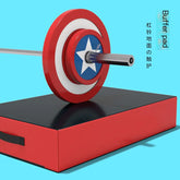 Weightlifting Barbell Cushion Pad – Gym Floor Protection