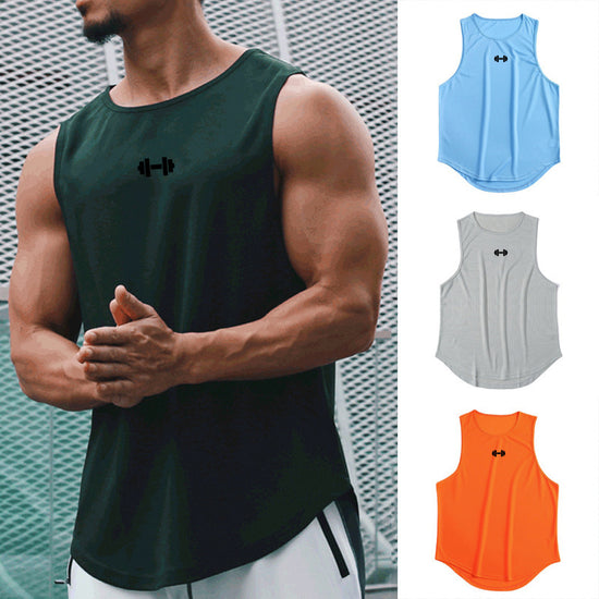 Men’s Quick-Dry Training Vest – Lightweight Sleeveless Gym Top