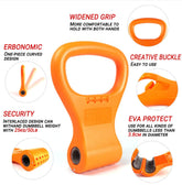 Adjustable Kettlebell Handle – Convert Weight Plates for Home Training