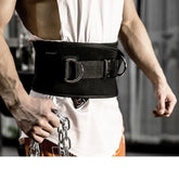 Weighted Dip & Pull-Up Belt – Plate-Loading Strength Belt