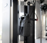 Magnetic gym bag feature view