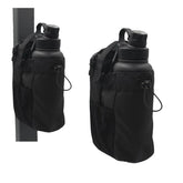 Magnetic gym bag carrying view