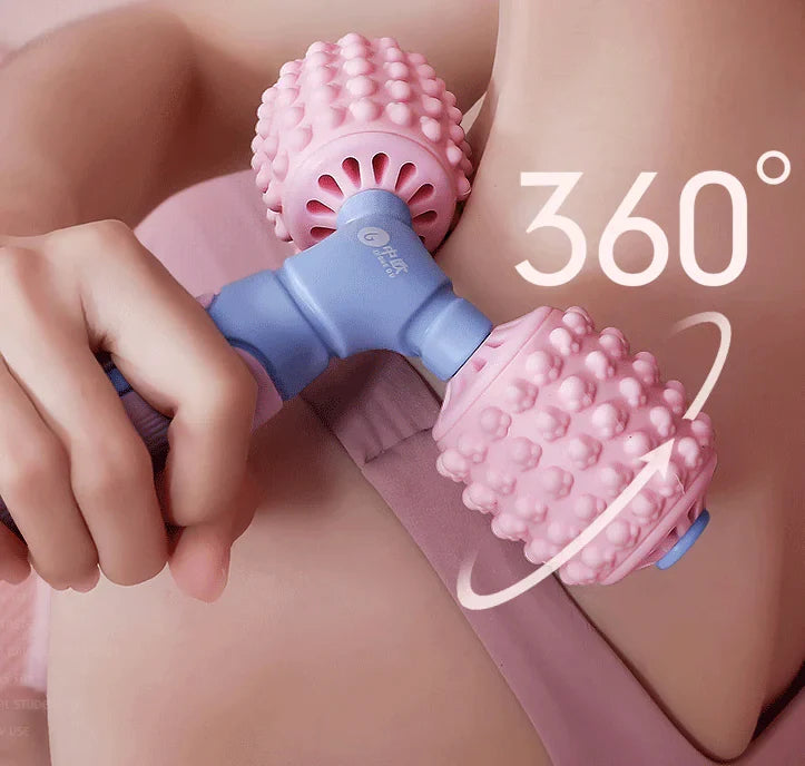 Y-shaped silicone massage roller supplier image