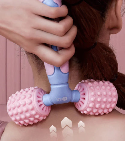 Y-shaped silicone massage roller supplier image